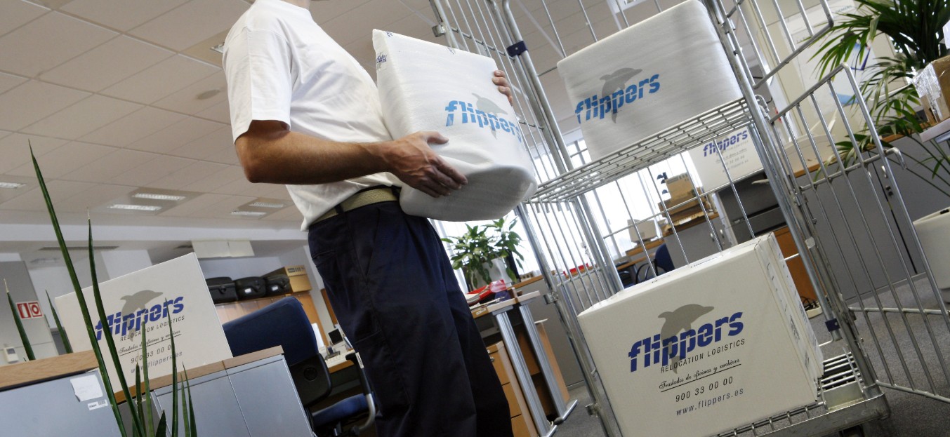 Mudanzas de oficinas Flippers